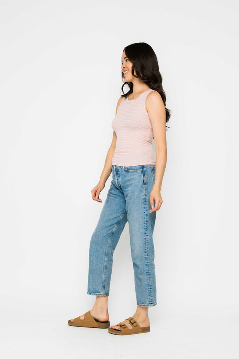 Leanne-Crew Neck Tank